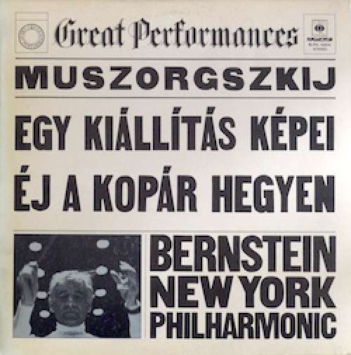 Cover Muszorgszkij*, Bernstein*, New York Philharmonic* - Egy Kiállítás Képei / Éj A Kopár Hegyen (LP) Schallplatten Ankauf