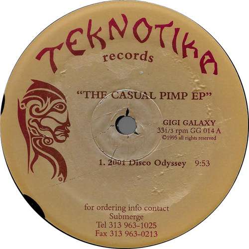 Cover Gigi Galaxy - The Casual Pimp EP (12, EP) Schallplatten Ankauf