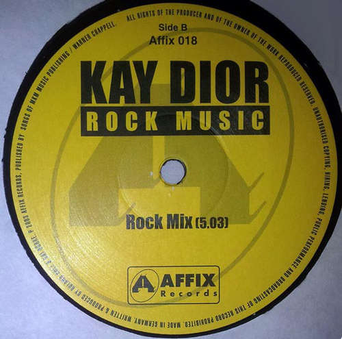 Cover Kay Dior - Rock Music (12) Schallplatten Ankauf