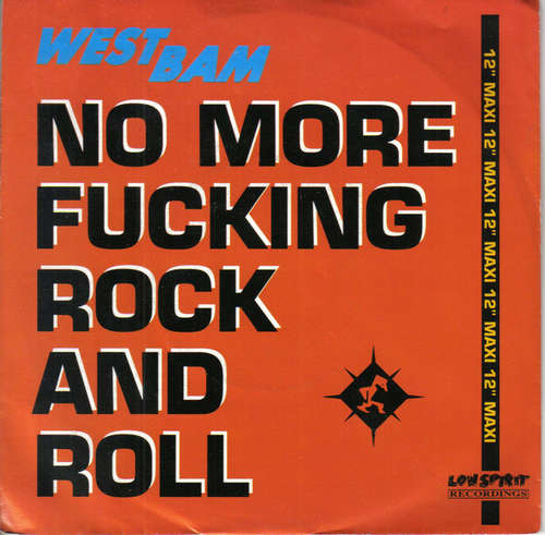 Cover WestBam - No More Fucking Rock And Roll (7, Single) Schallplatten Ankauf