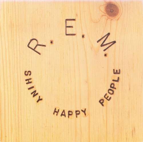 Cover R.E.M. - Shiny Happy People (7, Single, Sol) Schallplatten Ankauf