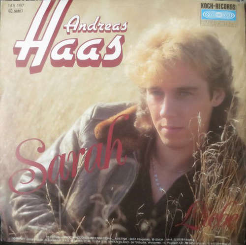 Cover Andreas Haas (3) - Sarah (7, Single) Schallplatten Ankauf