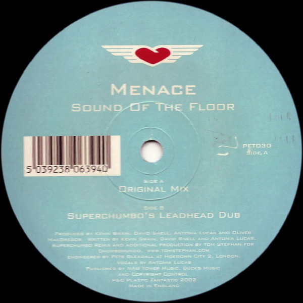 Cover Menace - Sound Of The Floor (12) Schallplatten Ankauf