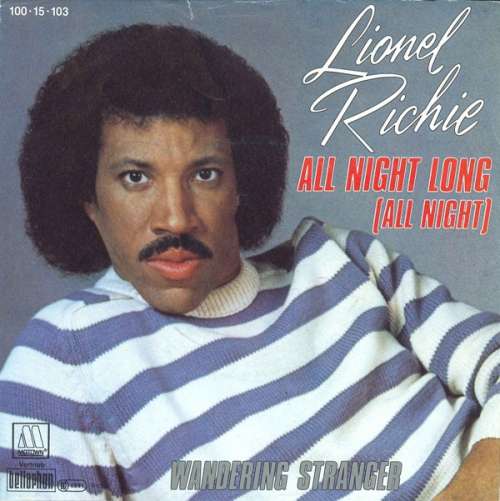 Cover Lionel Richie - All Night Long (All Night) (7, Single) Schallplatten Ankauf
