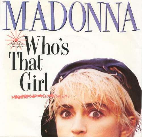 Cover Who's That Girl Schallplatten Ankauf