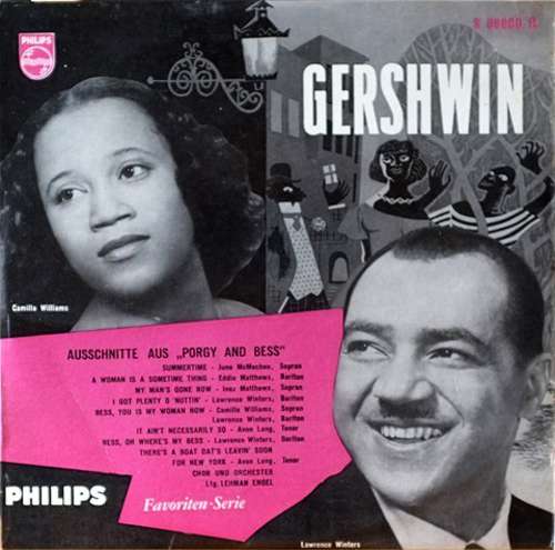 Cover G. Gershwin* / Camilla Williams, Lawrence Winters - Ausschnitte Aus Porgy And Bess (10) Schallplatten Ankauf