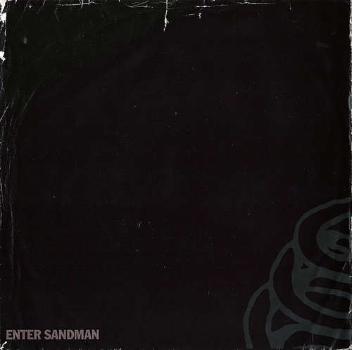 Cover Metallica - Enter Sandman (7, Single) Schallplatten Ankauf