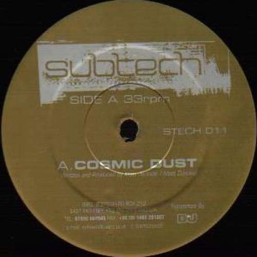 Cover Subtech - Cosmic Dust / Rise Up (12) Schallplatten Ankauf
