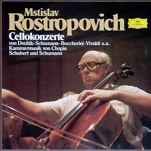Cover Mstislav Rostropovich - Collegium Musicum Zürich - Cellonkonzerte (5xLP, Album, Box) Schallplatten Ankauf
