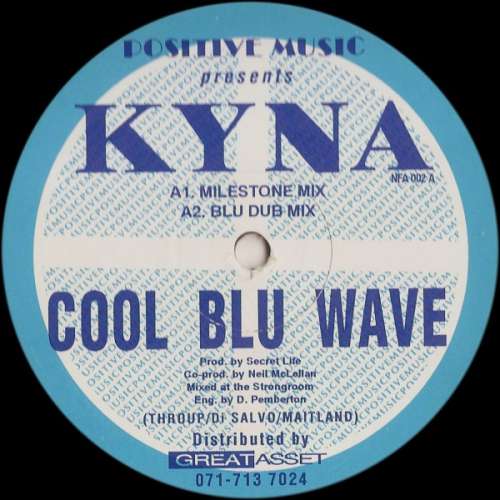 Cover Kyna - Cool Blu Wave (12) Schallplatten Ankauf