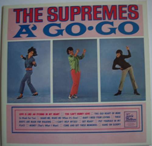 Cover The Supremes - A' Go-Go (LP, Album, RE) Schallplatten Ankauf