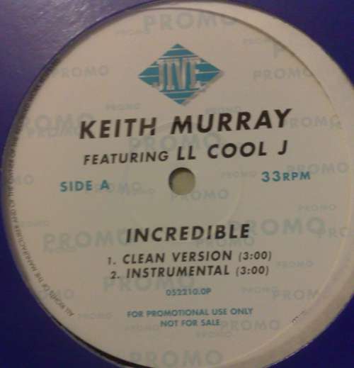 Cover Keith Murray - Incredible (12, Promo) Schallplatten Ankauf