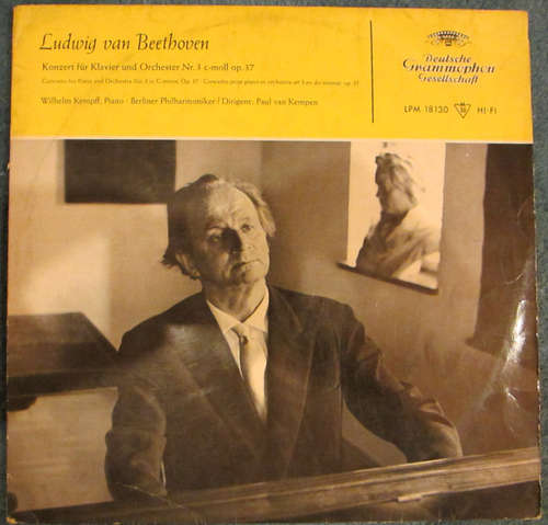 Bild Ludwig van Beethoven, Wilhelm Kempff, Berliner Philharmoniker, Paul van Kempen - Konzert Für Klavier Und Orchester Nr. 3 C-moll Op. 37 (LP, Mono) Schallplatten Ankauf