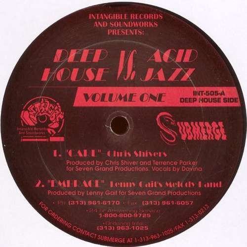 Cover Deep House VS. Acid Jazz - Volume One Schallplatten Ankauf