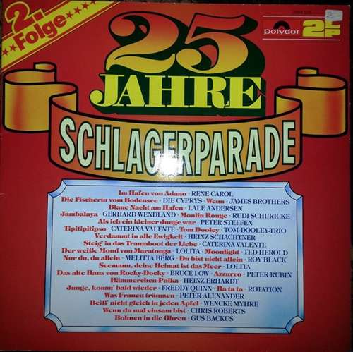 Cover Various - 25 Jahre Schlagerparade 2. Folge (2xLP, Comp, Gat) Schallplatten Ankauf