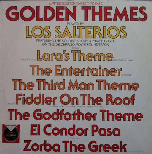 Cover Los Salterios - Golden Themes (LP, Album, Ltd, Dir) Schallplatten Ankauf