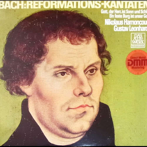 Cover Johann Sebastian Bach - Nikolaus Harnoncourt - Gustav Leonhardt - Reformations-Kantaten (LP, Album) Schallplatten Ankauf
