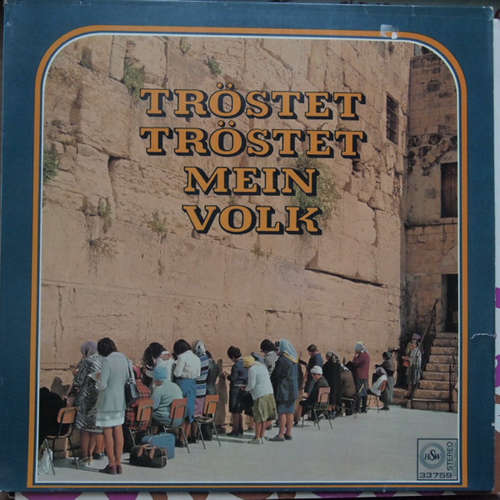 Cover Siegfried Fietz - Tröstet Tröstet Mein Volk (LP) Schallplatten Ankauf