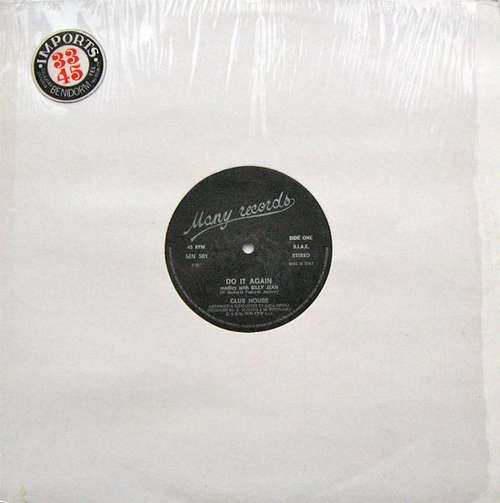 Cover Club House - Do It Again (Medley With Billie Jean) (12, Gen) Schallplatten Ankauf