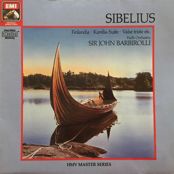 Cover Sibelius*, Hallé* - Barbirolli* - Sibelius Masterpiece (LP, RM) Schallplatten Ankauf