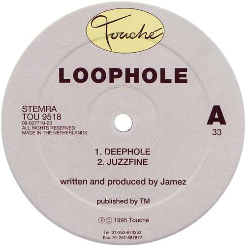 Cover Loophole - Deephole (12) Schallplatten Ankauf
