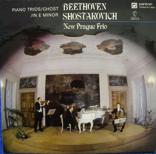 Cover Beethoven* / Shostakovich* - New Prague Trio* - Piano Trios / Ghost / In E Minor (LP) Schallplatten Ankauf