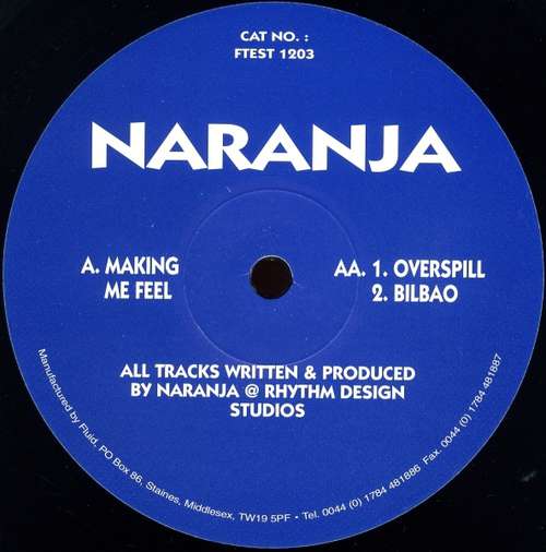 Cover Naranja - Making Me Feel (12, TP) Schallplatten Ankauf