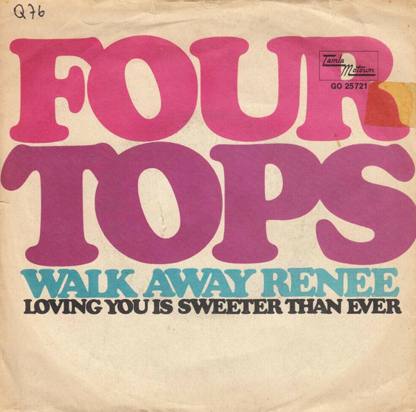 Cover Four Tops - Walk Away Renee (7, Single) Schallplatten Ankauf