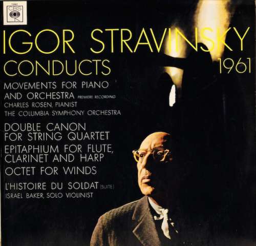 Cover Igor Stravinsky - Conducts 1961 (LP) Schallplatten Ankauf