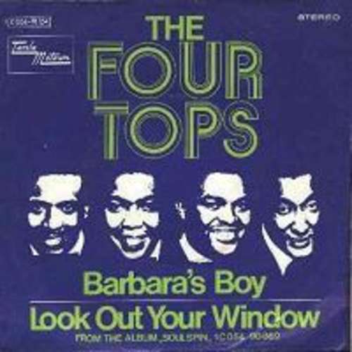 Cover The Four Tops* - Barbara's Boy / Look Out Your Window (7) Schallplatten Ankauf
