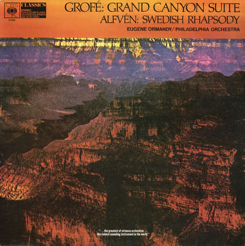 Cover Grofé* / Alfvén* - Eugene Ormandy, Philadelphia Orchestra* - Grand Canyon Suite / Swedish Rhapsody (LP) Schallplatten Ankauf