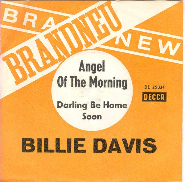 Cover Billie Davis - Angel Of The Morning (7, Single) Schallplatten Ankauf