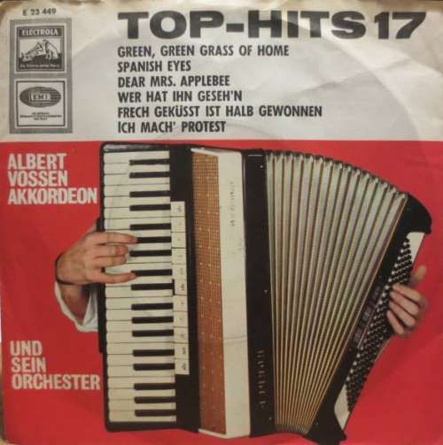 Cover Albert Vossen, Akkordeon Und Sein Orchester* - Top-Hits 17 (7, Single) Schallplatten Ankauf