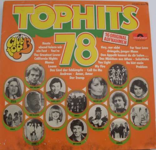 Cover Various - Tophits 78 (LP, Comp, Clu) Schallplatten Ankauf