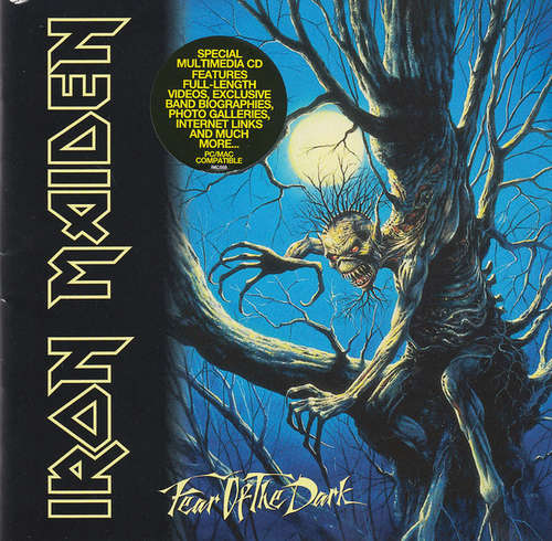 Cover Iron Maiden - Fear Of The Dark (CD, Album, Enh, RE, RM, RP) Schallplatten Ankauf