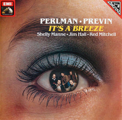 Cover Itzhak Perlman, André Previn, Shelly Manne, Jim Hall, Red Mitchell - It's A Breeze (LP, Album) Schallplatten Ankauf