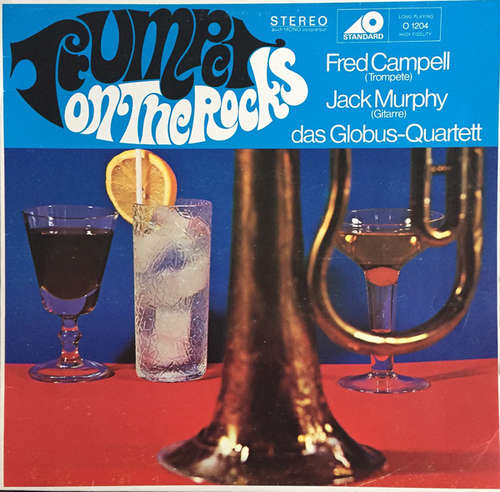 Cover Fred Campell, Jack Murphy (2), Das Globus-Quartett - Trumpet On The Rocks (LP) Schallplatten Ankauf