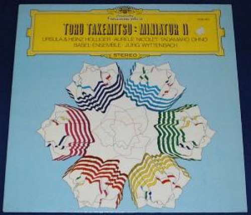 Cover Toru Takemitsu - Ursula Holliger & Heinz Holliger · Aurèle Nicolet · Tadamaro Ohno · Basel-Ensemble · Jürg Wyttenbach - Miniatur II (LP, Comp) Schallplatten Ankauf