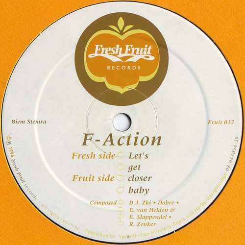Cover F-Action - Let's Get Closer Baby (12) Schallplatten Ankauf
