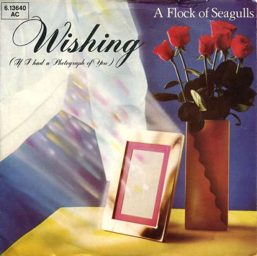 Cover A Flock Of Seagulls - Wishing (If I Had A Photograph Of You) (7, Single) Schallplatten Ankauf