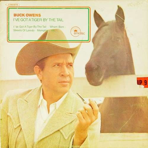 Cover Buck Owens - I've Got A Tiger By The Tail (LP, Album) Schallplatten Ankauf