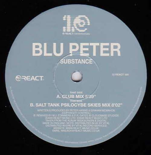 Cover Blu Peter - Substance (12) Schallplatten Ankauf