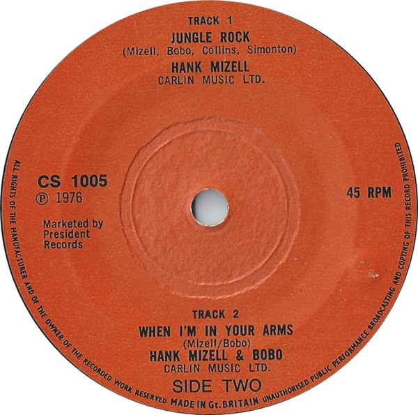 Bild Hank Mizell - Jungle Rock (7, Single, RE) Schallplatten Ankauf
