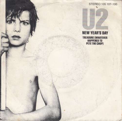 Cover U2 - New Year's Day (7, Single) Schallplatten Ankauf