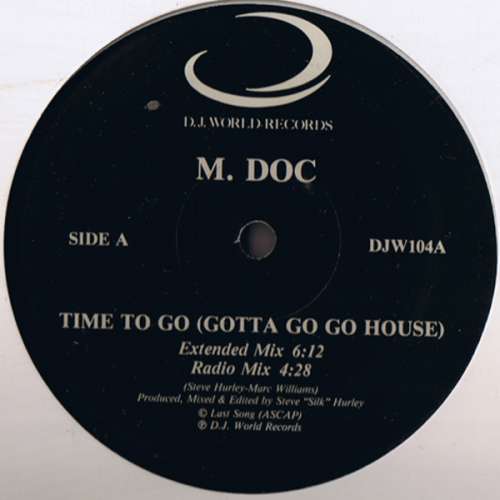 Cover M. Doc - Time To Go (Gotta Go Go House) (12) Schallplatten Ankauf