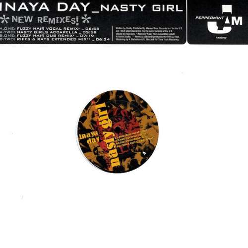 Cover Inaya Day - Nasty Girl (New Remixes) (12) Schallplatten Ankauf