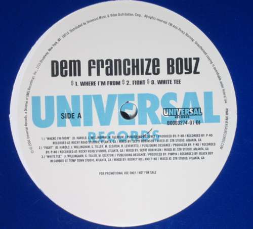 Cover Dem Franchize Boyz - Dem Franchize Boyz (2xLP, Album, Promo) Schallplatten Ankauf