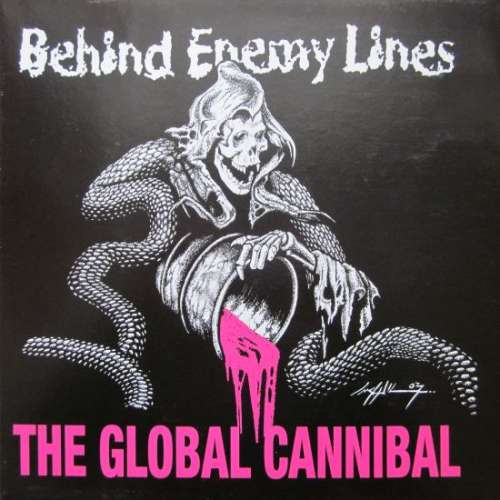 Cover Behind Enemy Lines - The Global Cannibal (LP, Album, Gat) Schallplatten Ankauf