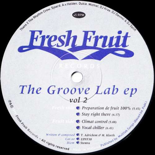 Cover Groove Lab - The Groove Lab EP Vol 2 (12, EP) Schallplatten Ankauf