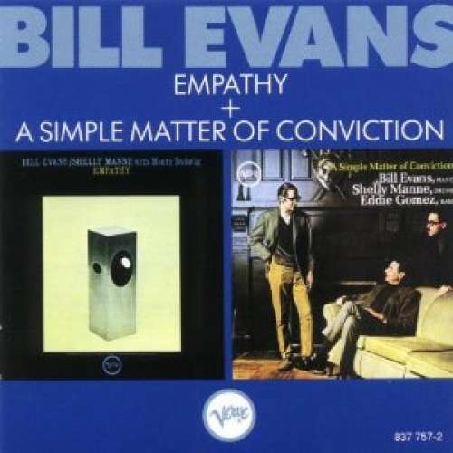 Cover Bill Evans - Empathy + A Simple Matter Of Conviction (CD, Comp, RM) Schallplatten Ankauf